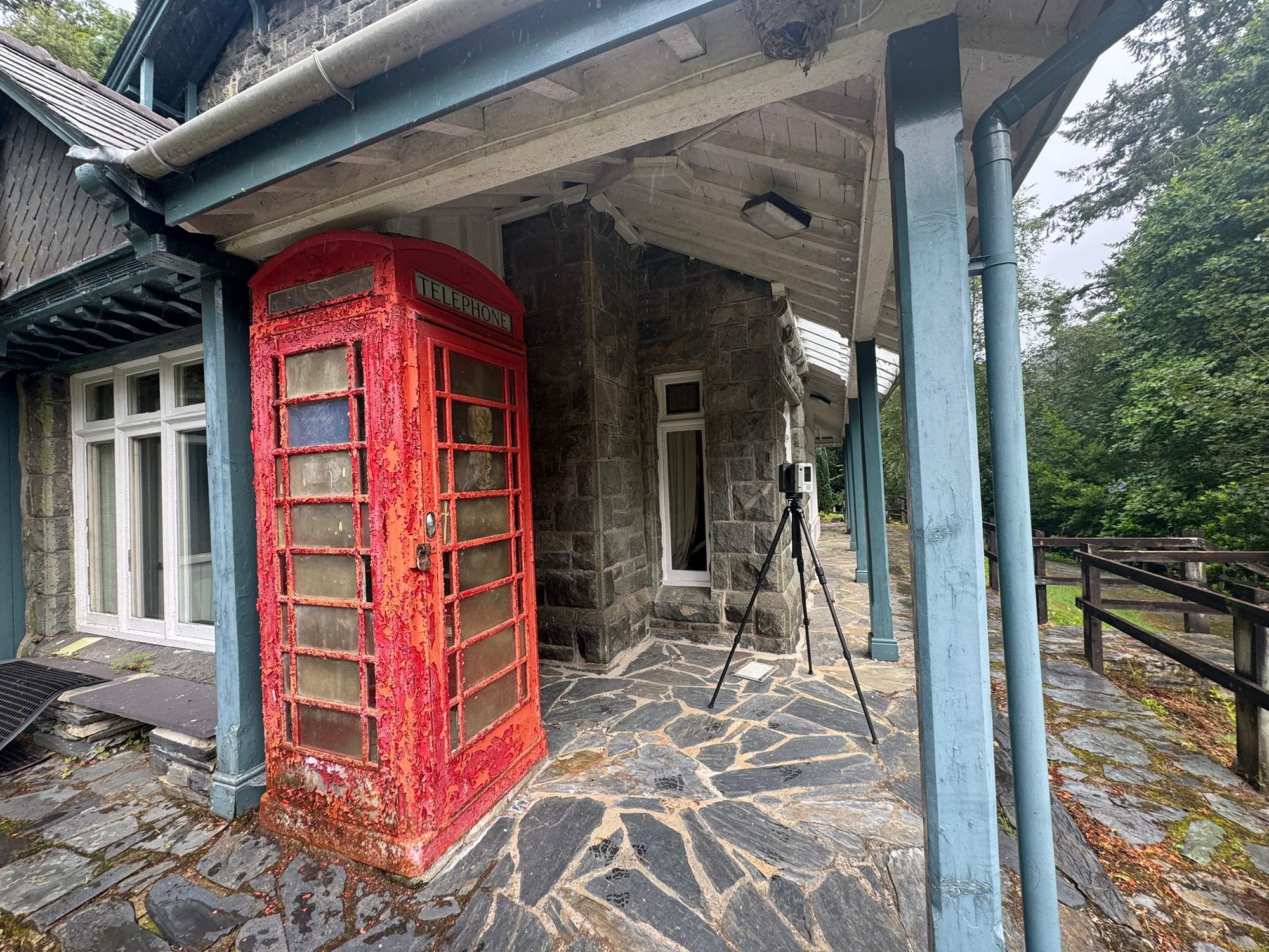 Survey work on a heritage estate property